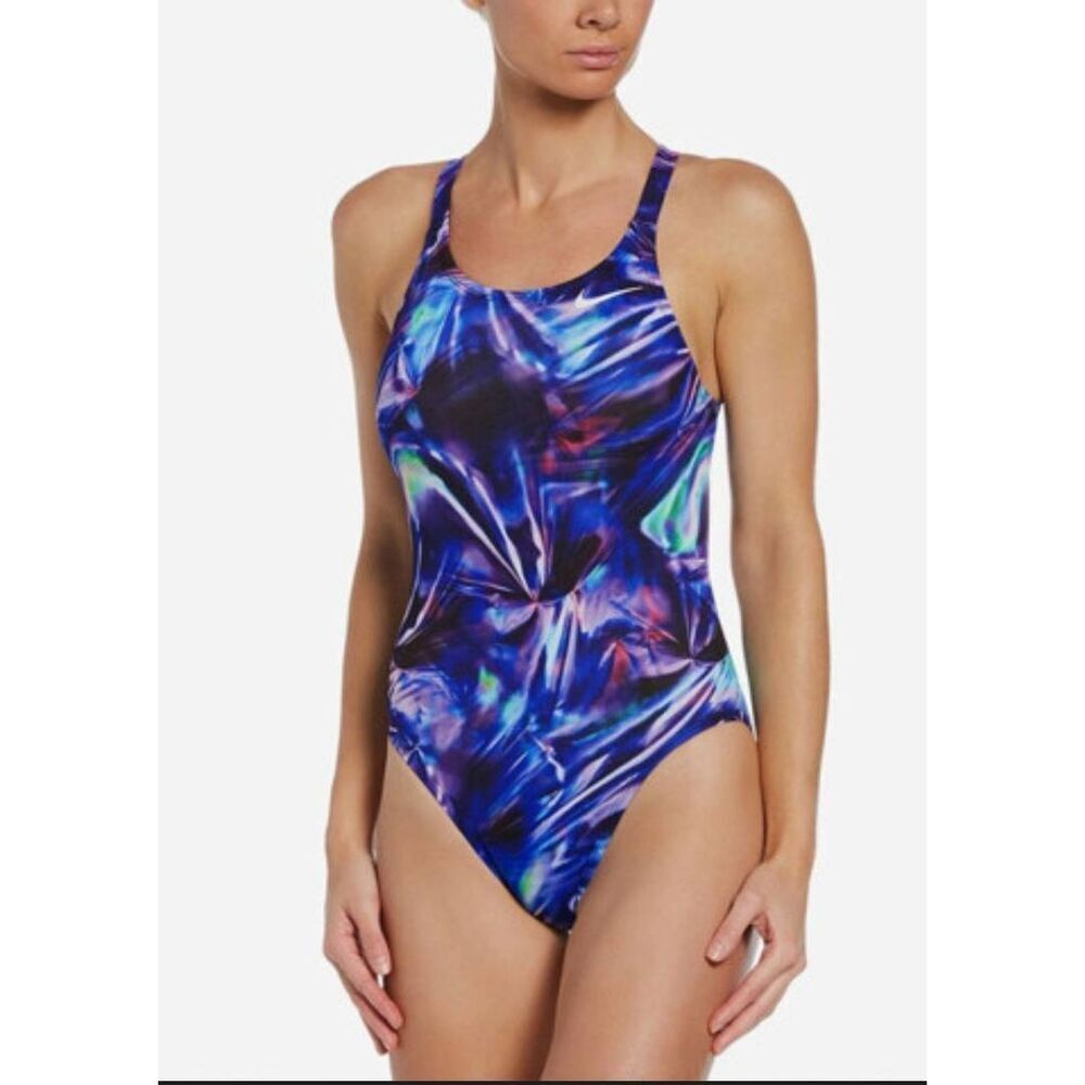 Nike Hydrastrong Racerback One-Piece Swimsuit Women’s 8 (34) BNWT